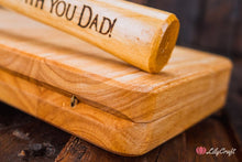 Load image into Gallery viewer, Hammer Gift Set with Wooden Box and Nails. Personalised Engraved Fathers day gift hammer
